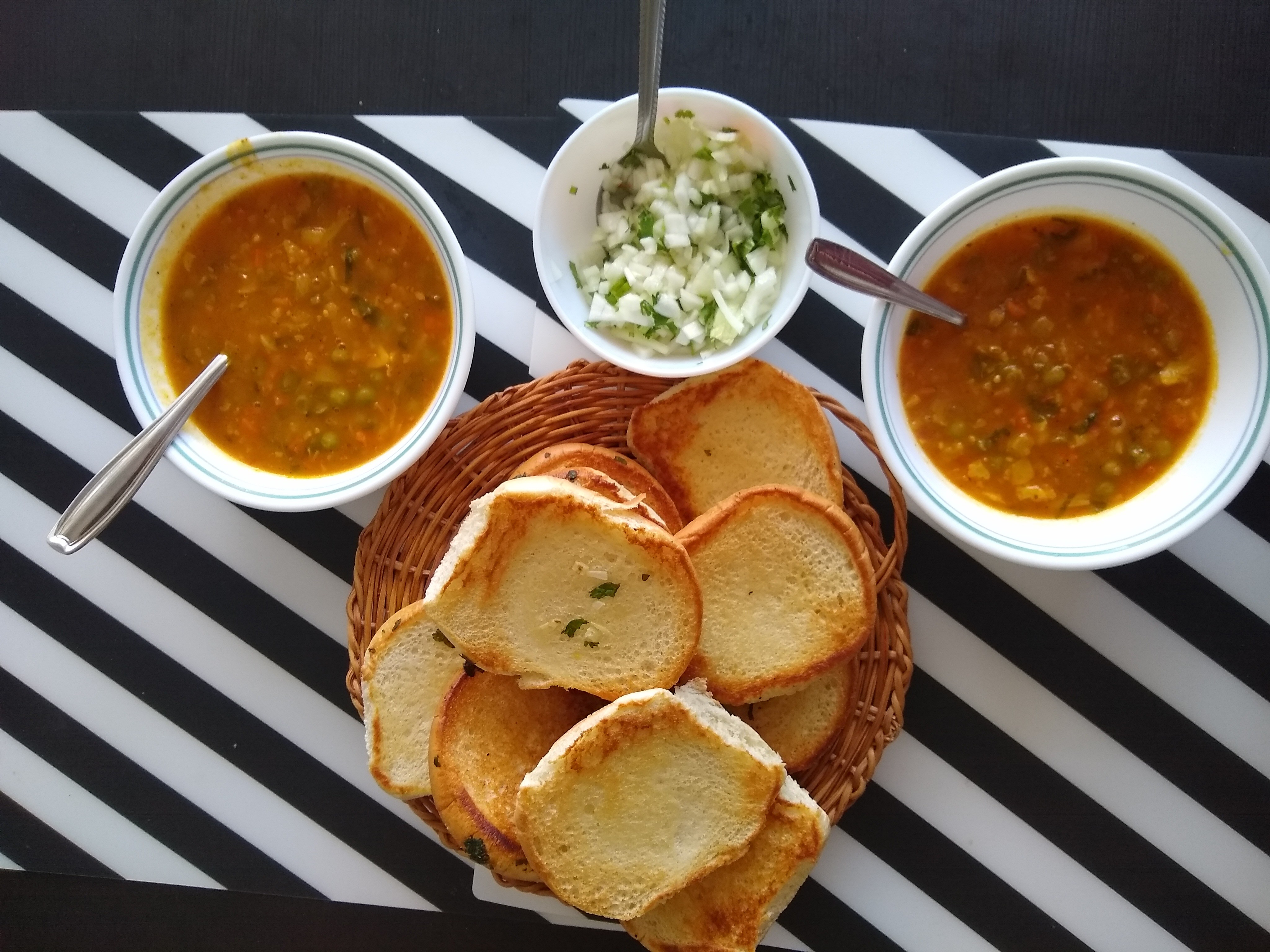 cooked traditional sorpotel in an utencil